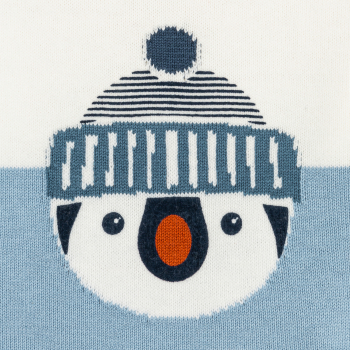 سترة متماسكة على شكل بطريق للبيبي